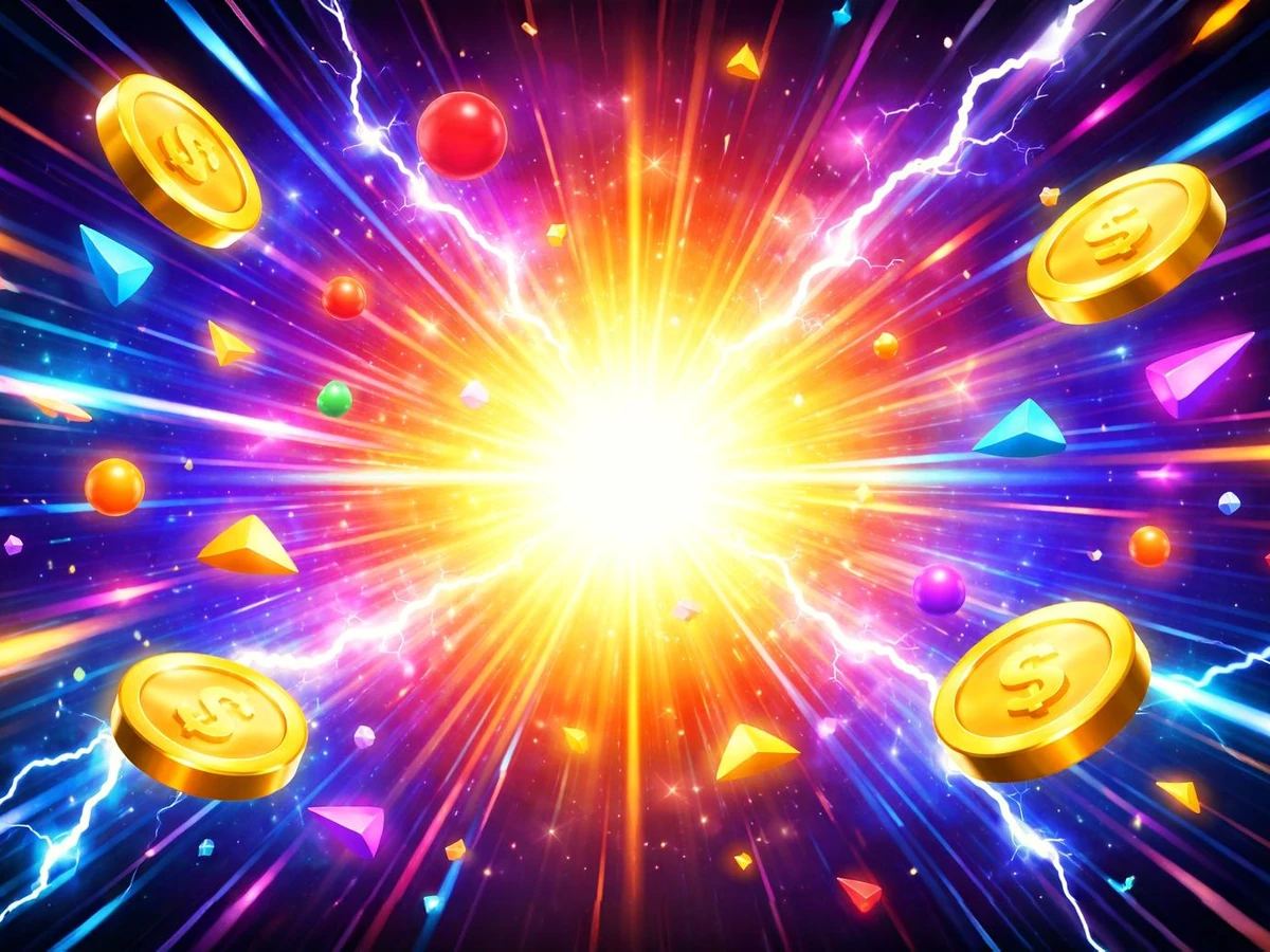 Tampilan permainan slot KARGOTOTO dengan reel dan simbol warna-warni